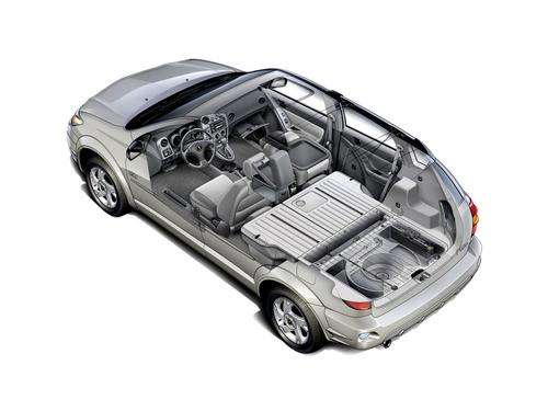 六安透明车模型