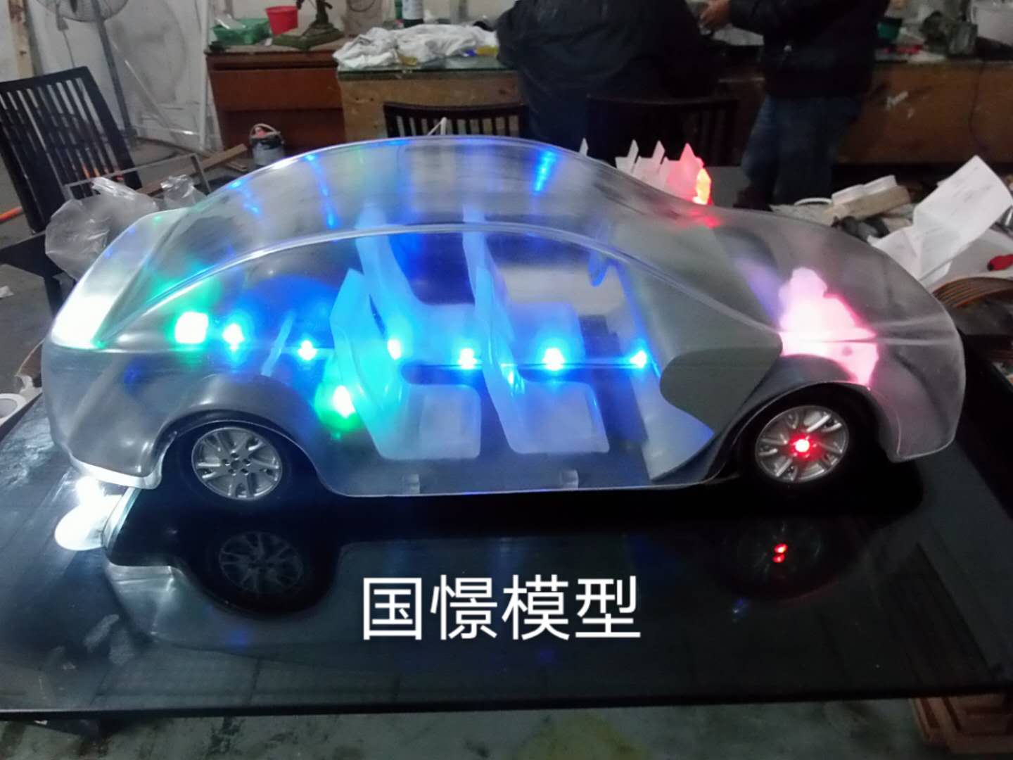 六安透明车模型