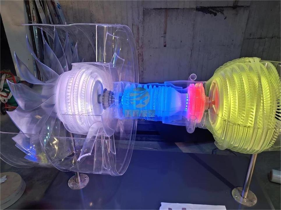 六安飞机发动机模型