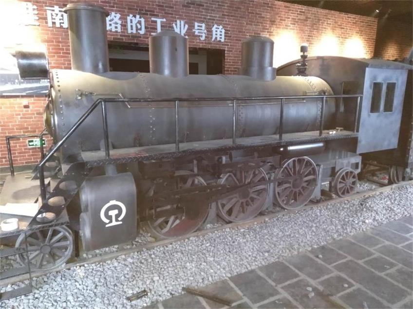 六安蒸汽火车模型